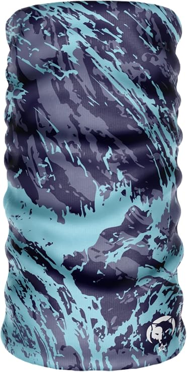 e tactical Extreme Digital Desing Seamless +UV Blue Color Patterned Neck Collar Bandana Buff Headband Mask Balaklava Buckle