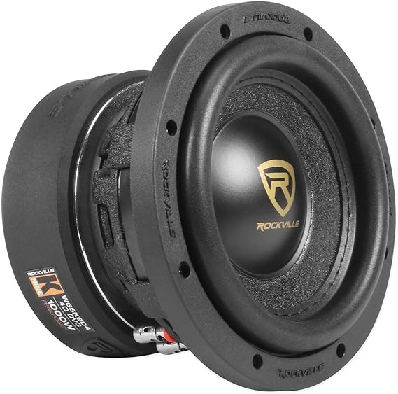 Rockville W12K9D2 12" K9 V3 DVC 2-Ohm Car Subwoofer, 4000W Peak / 1000W RMS