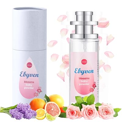 Equivalence Fresh Baby Powder Perfume | BLOOSMS Inspired | CITRUS-ROSE-WHITE Blend | Mini Fragrance | Long Lasting for 12-14 Hours | Soft Floral Mist | Elegant and Lightweight | Bottle 35 ml