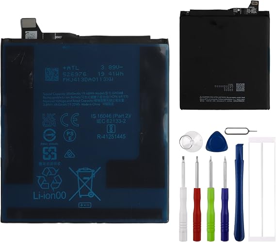 New Replacement Battery GH2MB Compatible for Google Pixel 9 Pro XL with Tools