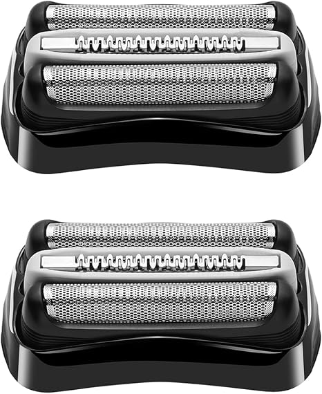 Pack of 2 Men's Electric 32B Razor Heads Compatible with Series 3 Shaving Head (380s-4 3040s 300s 301s 310s 3000s 3020s 3030s 3040s 3050cc 3080s 320s330s 370cc 380s 390cc and other models)