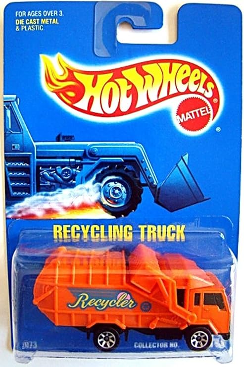Hot Wheels #143 Recycling Truck 1:64 Scale Collectible Die Cast Car Mattel
