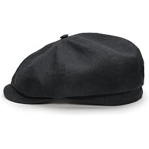 Sterkowski Model Rowdy | 100% Linen Newsboy Cap for Men and Women | Airy 8 Panel Paperboy Cap