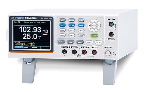 GOM-804 - Ohmmeter, Milli, 4-Wire, 0.05ohm to 5Mohm, 1 ohm, 1 A, 0.05%, 102 mm