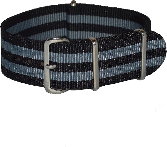 Ballistic Nylon Strap w/Polished Hardware