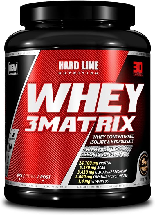 Hardline Nutrition Whey 3Matrix Çikolatalı 908 Gr