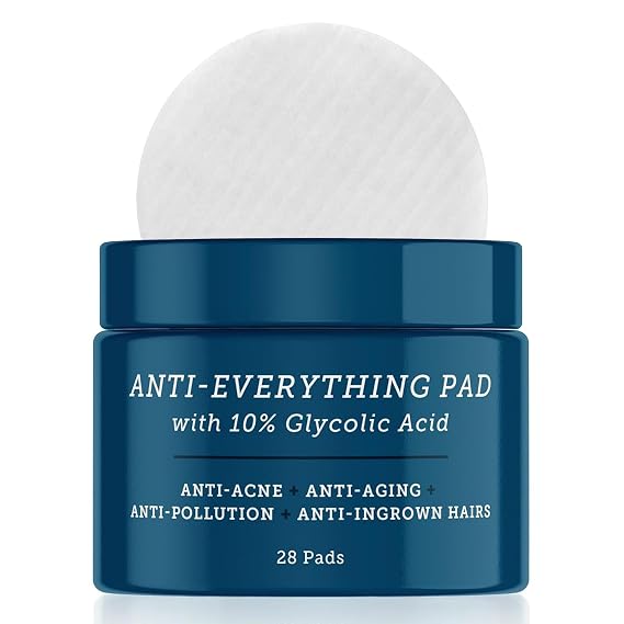Oars + Alps Anti-Everything Pads, Facial Cleanser + Exfoliator, 28ct