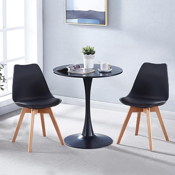 Dining Table And Chairs For 2,Round Kitchen Table Set,Small Conference Room Tables Set,Modern Dining Room Table Set, For Kitchen,Dining Room,Home,Office,Family Apartment Study Balcony Creative ( Color