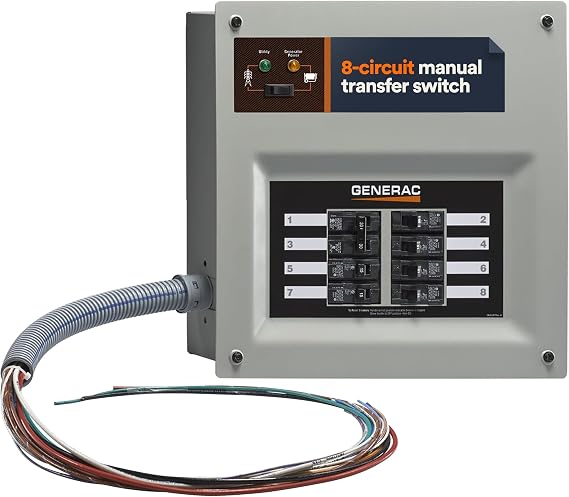 Generac HomeLink 30 Amp Portable Generator Manual Transfer Switch