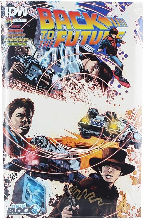 Back to The Future Issue #1 Comic Book (1:10 Variant Cover)