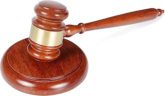 Wooden Gavel and Block Set, Apexstone Wooden Gavel and Sound Block Set for Lawyer Judge Auction Sale Gift