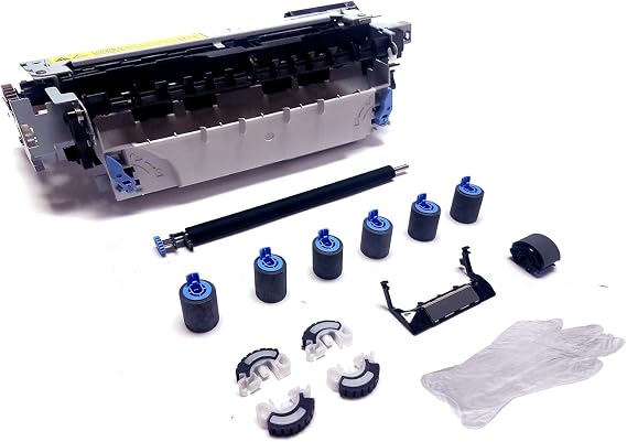C8057A-MK13-AP (C8057-69001 C8057-67901) Deluxe Maintenance Kit for Laser Printer 4100 (110V) Includes RG5-5063 Fuser & Tray 1-4 Deluxe Roller Kit with Pickup Rollers for Tray 2