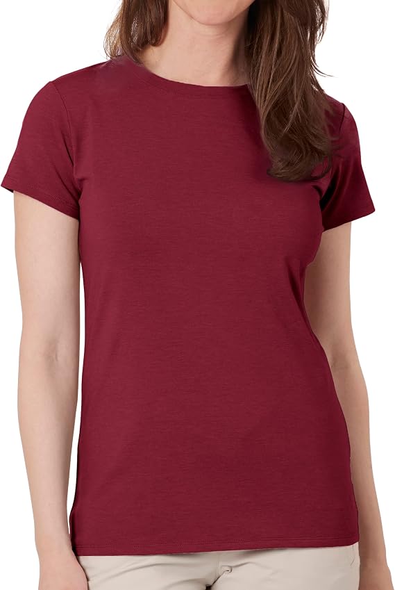 SCOTTeVEST Traci Travel Tee for Women, 1 Pocket, Lightweight for Travel