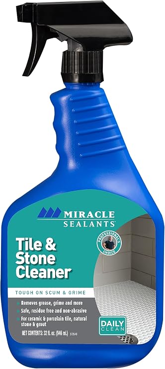 Miracle Sealants Tile & Stone Cleaner Concentrate, pH Neutral, 32oz