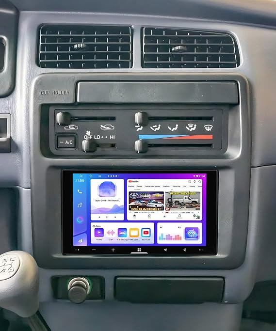 4GB+64GB QLED Car Stereo for Toyota T100 1992-1998 Wireless Carplay