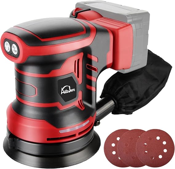 Random Orbit Sander 3 Adjustable Speed 5 inch Electric Sander