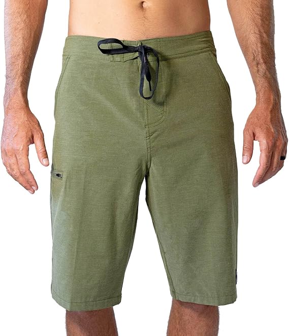 Maui Rippers Very Long 4 Way Stretch Boardshorts 24 Inch Outseam