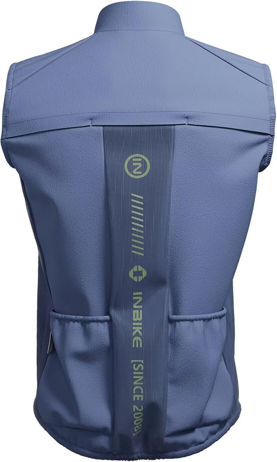 INBIKE Unisex Cycling Vest Windproof Lightweight Sleeveless Jacket