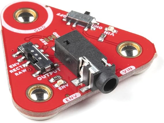 MyoWare 2.0 Link Shield -Connect a 2.0 Muscle Sensor Compatible with Arduino R3 microcontroller -Use 3.5mm TRS Jack to Link Boards via 3.5mm TRS-to-TRS Cable -Snap connectors -Easy Stacking