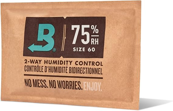 Boveda 75% Humidity Control Pack, Size 60, Single Extremely Dry Climate