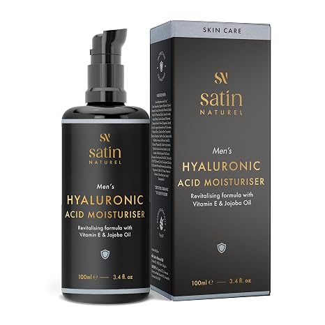 Satin Naturel Organic Face Cream for Men 100 ml with Aloe Vera