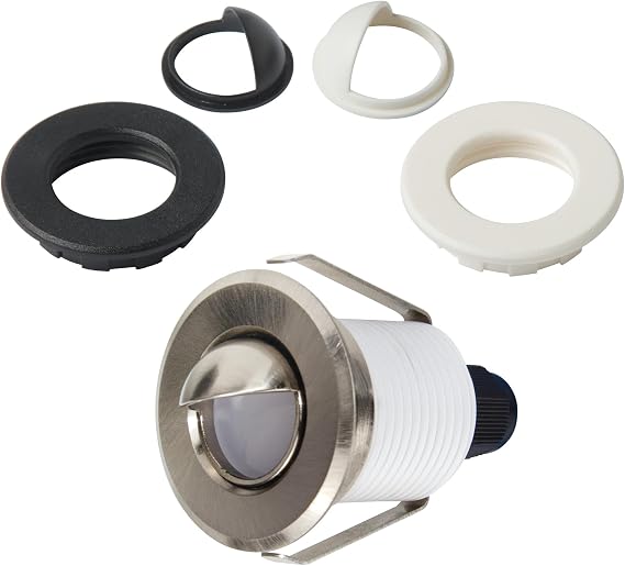Armacost Lighting Mini-Recessed Dimmable LED Puck Light Soft Bright White (3000K) (Series 1) 211125