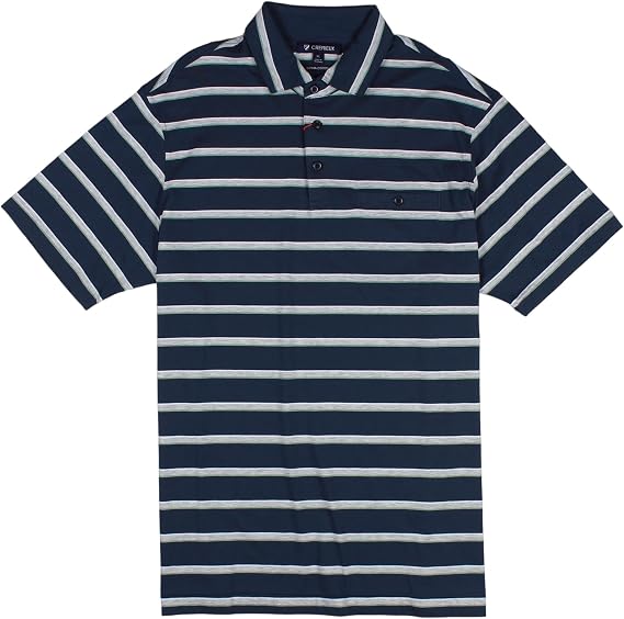 Cremieux Men's Short Sleeve Cotton Polo Shirt Super Soft (Available in Big & Tall)