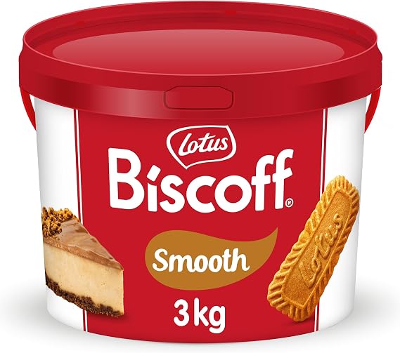 Lotus Biscoff 3kg Smooth Spread (Caramelised Speculoos Biscuit)