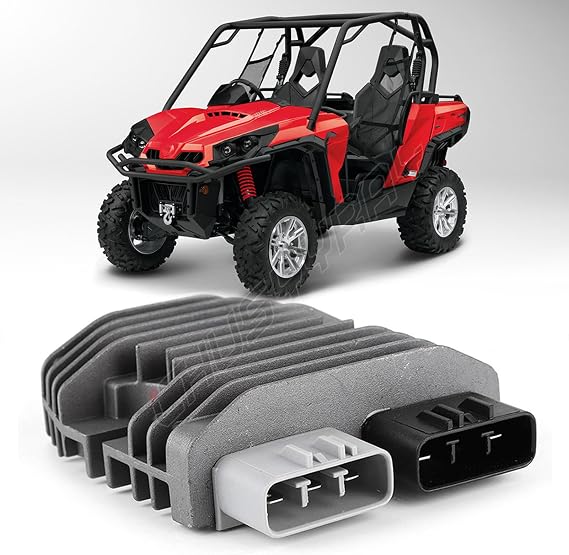 CHUSYYRAY Voltage Regulator Rectifier Compatible with Can-Am 278002021 Honda 31600-MGZ-J01 Kawasaki 21066-0022 Polaris 4012941 Yamaha 1D7-81960-00 BMW Kawasaki Suzuki Sea Doo Ski Doo
