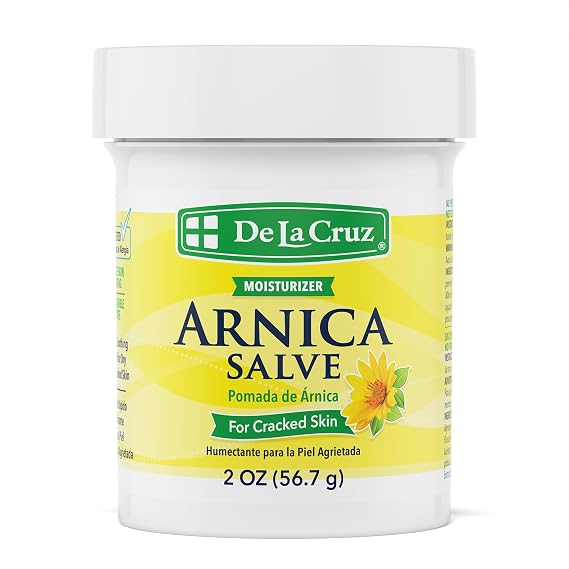 De La Cruz Arnica Salve Body Moisturizer Dry & Cracked Skin 2 oz (56.7 g)