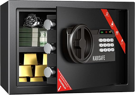 21L Steel Digital Keypad Safe for Home Office Cash Jewellery Docs