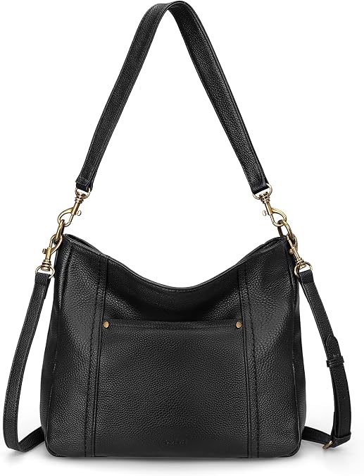 befen Genuine Leather Hobo Crossbody Bags for Women Shoulder Purses Handbag