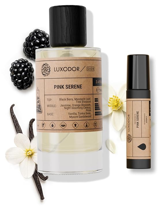 Luxodor Inspired by Addict 3.4 fl. oz (100ml), Pink Serene Eau de Parfum | Women Long Lasting Addict Perfume | Fragrance for Women
