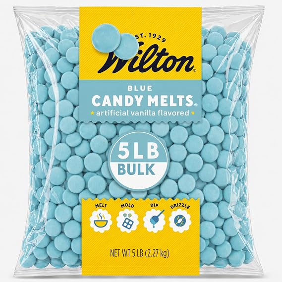 Black Candy Melts 5 LB Bulk Confectionery Coating