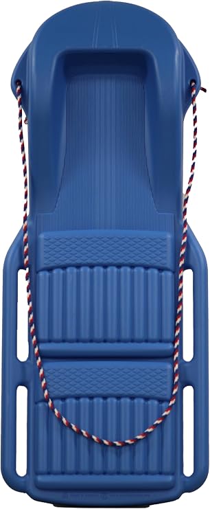 The Original Retro Racer Snow Sled by Confer Plastics, Durable Design for All Ages, Made in USA. Available in Single or 2 Pack