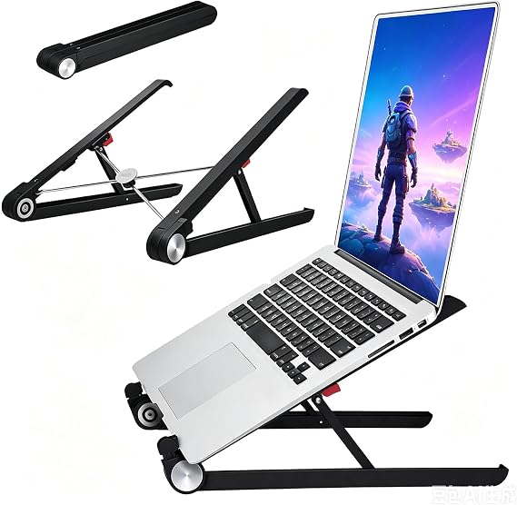 Portable Laptop Stand for Msi GT83VR Titan SLI-024 Laptop for Desk,Made of Reinforced Nylon, 304 Stainless Steel and Silicone