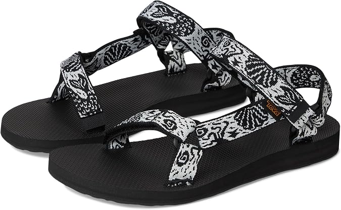 Teva Women's Original Universal Sport Sandal, Sirena Black/White, 9