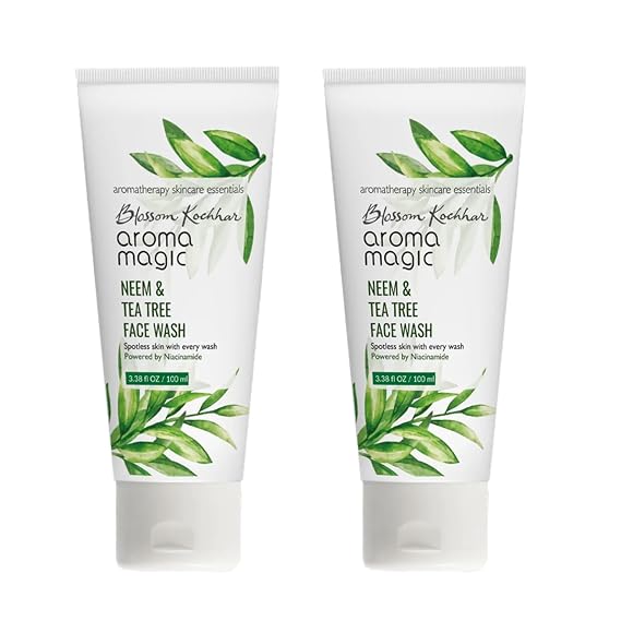 Aroma Magic Neem and Tea Tree Face Wash (Pack of 2)