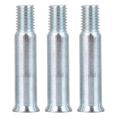Demeras Skate Axles Wheel Steel Skate Screw Bolt Fittings Skates Parts Bolt Inline Skating Replacement 15PCs(35mm)
