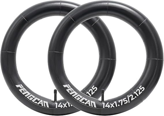 14x1.75/1.95/2.0/2.10/2.125 Bike Tubes AV32mm Schrader Valve (2 PCS)