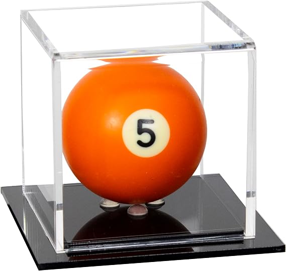 Better Display Cases Clear Acrylic Pool Ball Display Case (B52/A046)