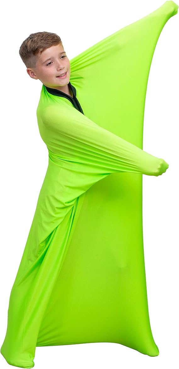 Special Supplies Sensory Body Sock Full-Body Wrap to Relieve Stress, Stretchy, Breathable Cozy Sensory Sack for Boys, Girls
