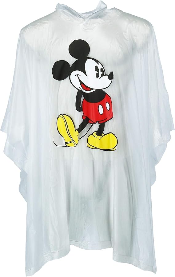 Jerry Leigh Disney Classic Mickey Mouse Rain Poncho