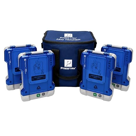 PRESTAN Professional AED Trainer Plus, 4-Pack Units