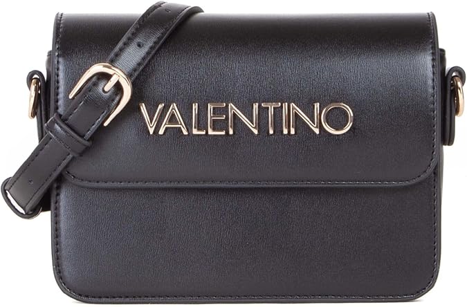 Valentino Mario Black Polyethylene Women Women's Handbag