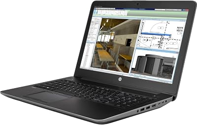 HP 1JD33UT#ABA Zbook 15 G4 Workstation 15.6 Notebook - Windows - Intel Core i7 2.8 GHz - 16 GB RAM - 512 GB SSD, Black