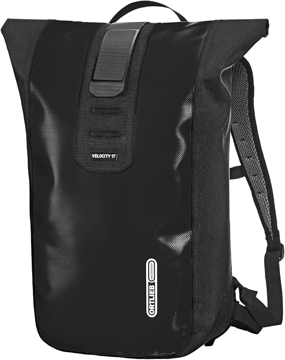 ORTLIEB Velocity 17L R4300 Black H x W x D: 17.7 x 11.0 x 5.5 inches 45 x 28 x 14 cm