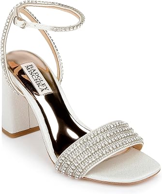 Badgley Mischka Womens Becca Heeled Sandal