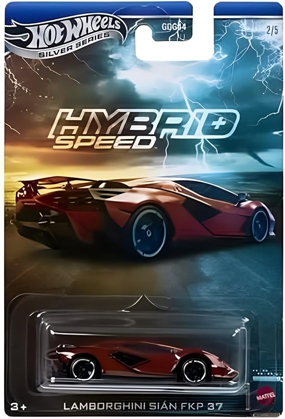 Hot Wheels Lamborghini Sian FKP 37 (1/64) Hybrid Speed 2/5