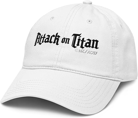 Anime Embroidered Series Logo Adjustable Baseball Hat